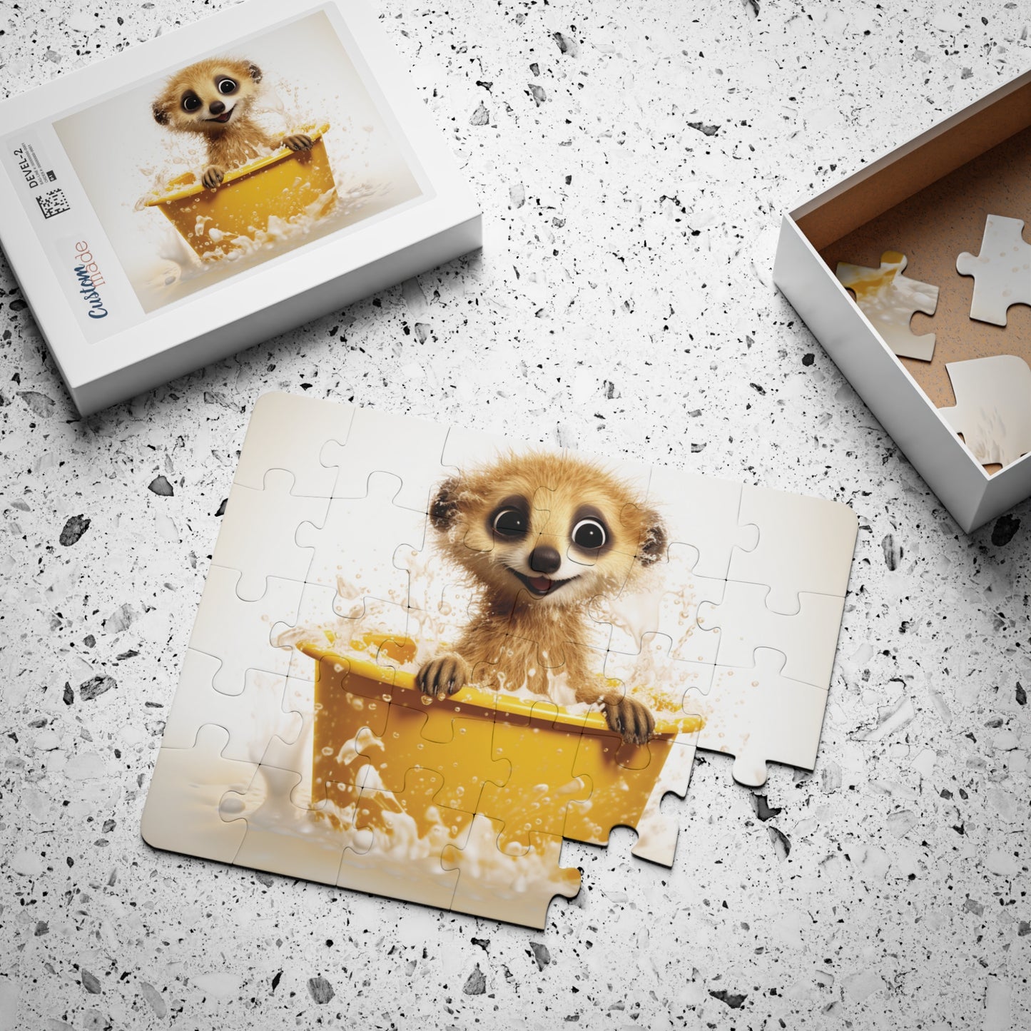 Meerkat Baby Bathtub | Kids' Puzzle, 30-Piece