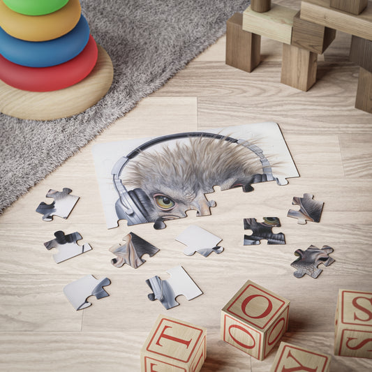 Emu Headphones | Kids' Puzzle, 30-Piece