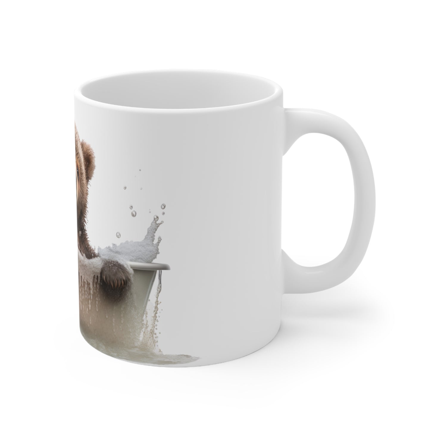Bear Baby  Bathtub | Ceramic Mug 11oz