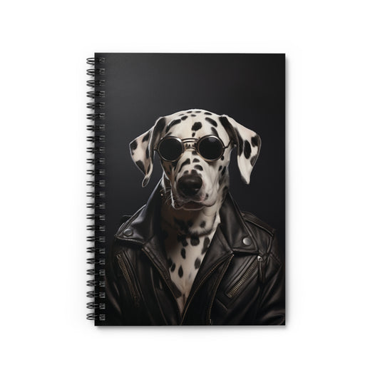 Dalmatian Leather | Spiral Notebook - Ruled Line