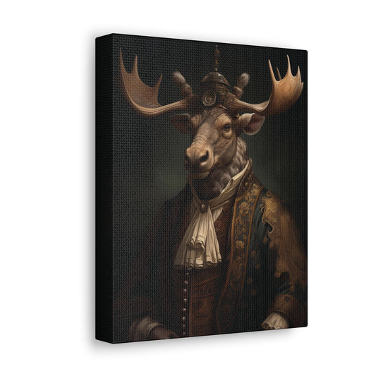 Moose Aristocrat | Gallery Canvas | Wall Art