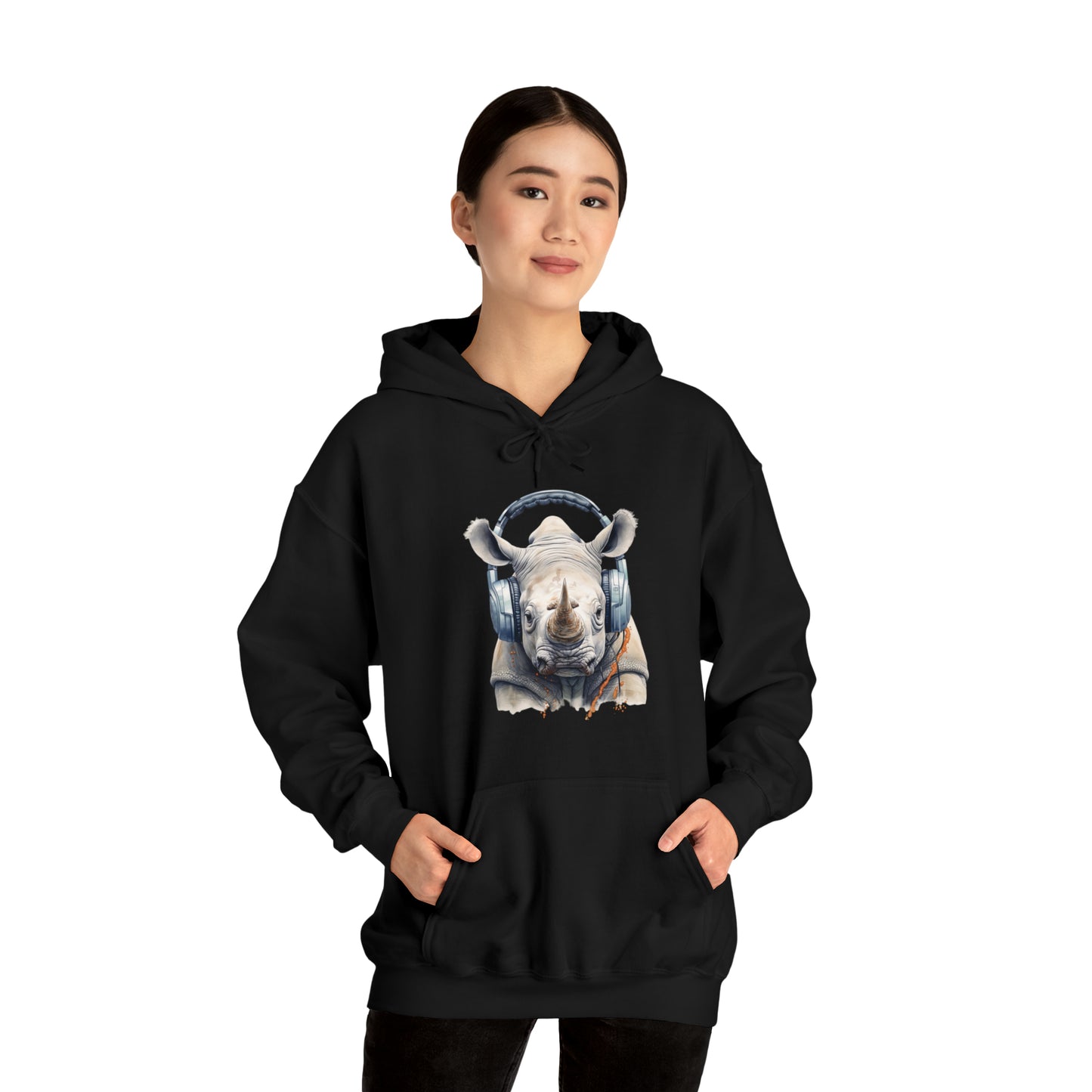 Rhino Headphones | Unisex Heavy Blend™ Hooded Sweatshirt