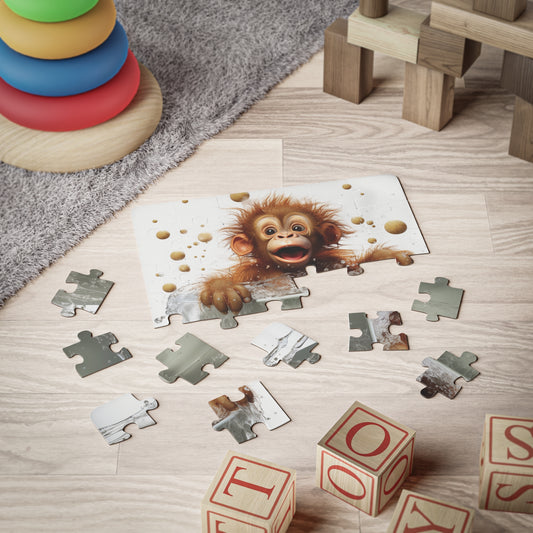 Orangutan Baby Bathtub | Kids' Puzzle, 30-Piece