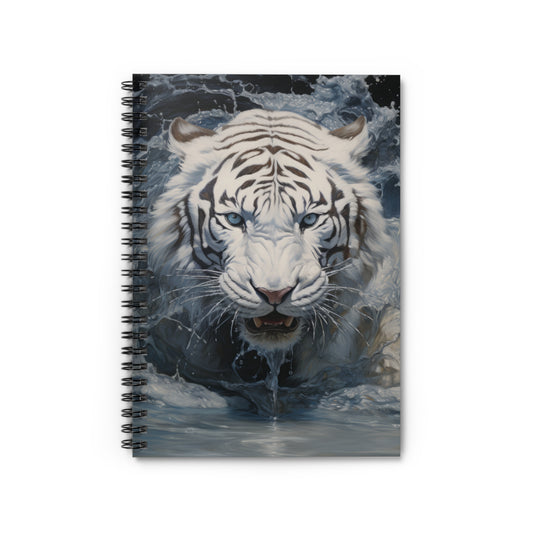 Tiger Chrome | Spiral Notebook - Ruled Line