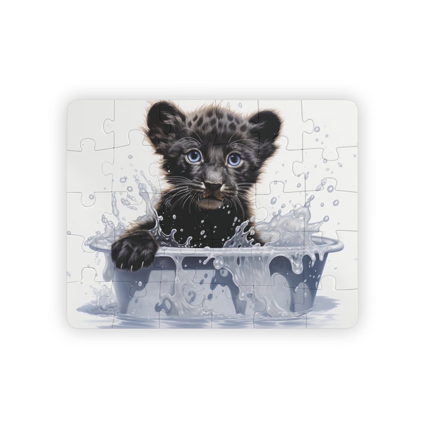 Black Panther Baby Bathtub | Kids' Puzzle, 30-Piece
