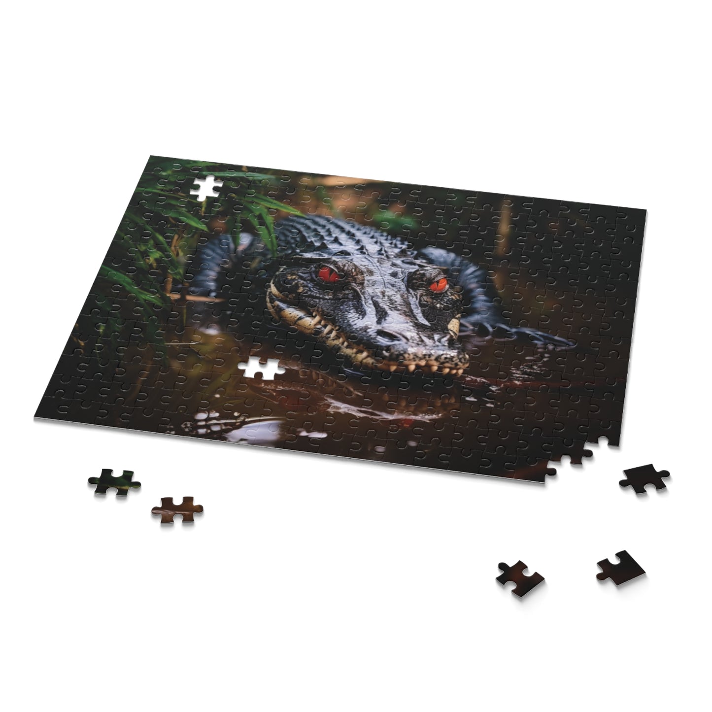 Black Caiman Chrome | Puzzle (120, 252, 500-Piece)