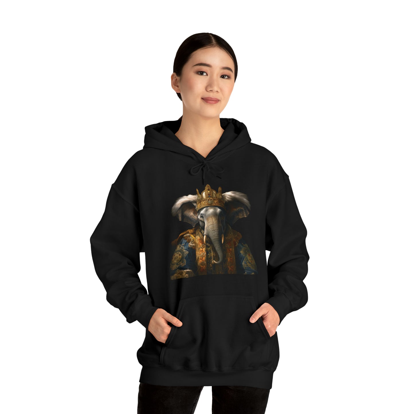 Elephant Aristocrat | Unisex Heavy Blend™ Hooded Sweatshirt