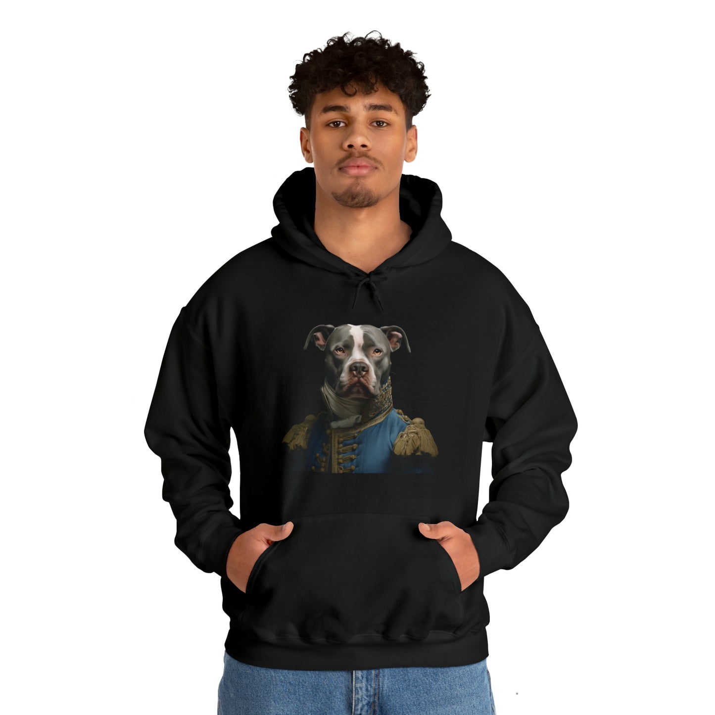 Pitbull Aristocrat | Unisex Heavy Blend™ Hooded Sweatshirt