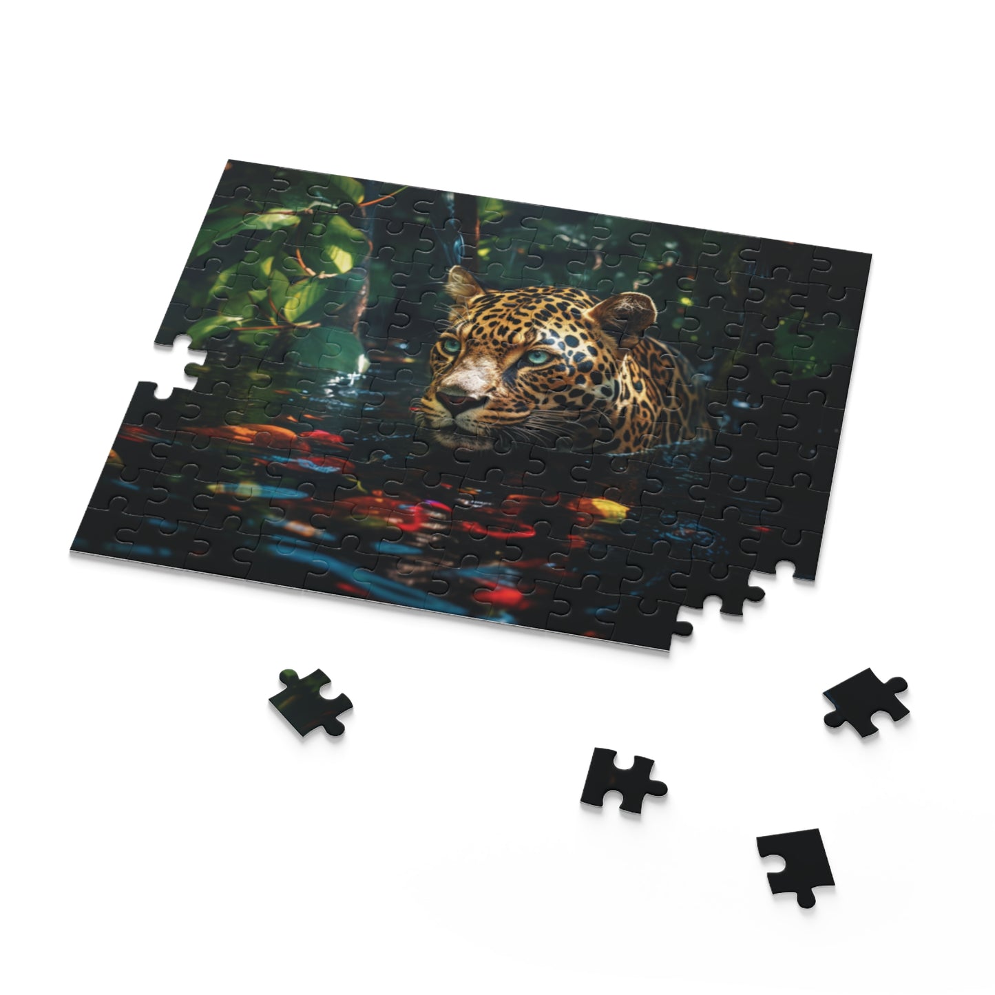 Jaguar Chrome | Puzzle (120, 252, 500-Piece)