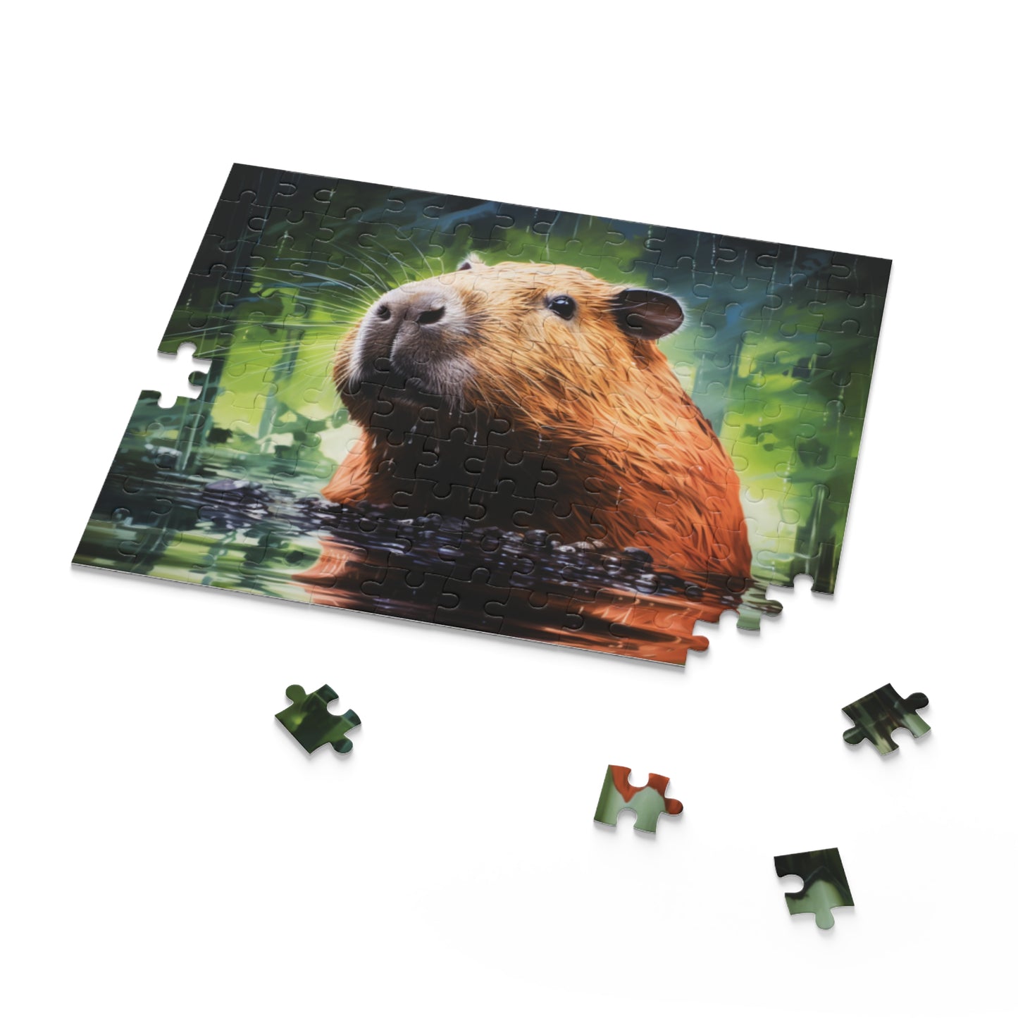 Capybara Chrome | Puzzle (120, 252, 500-Piece)