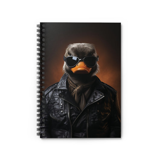 Duck Leather | Spiral Notebook - Ruled Line