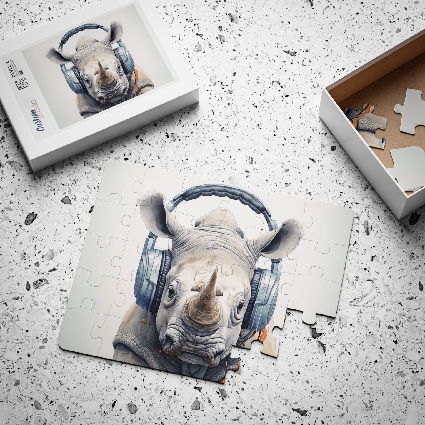 Rhino Headphones | Kids' Puzzle, 30-Piece