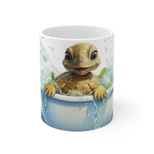 Turtle Baby Bathtub | Ceramic Mug 11oz