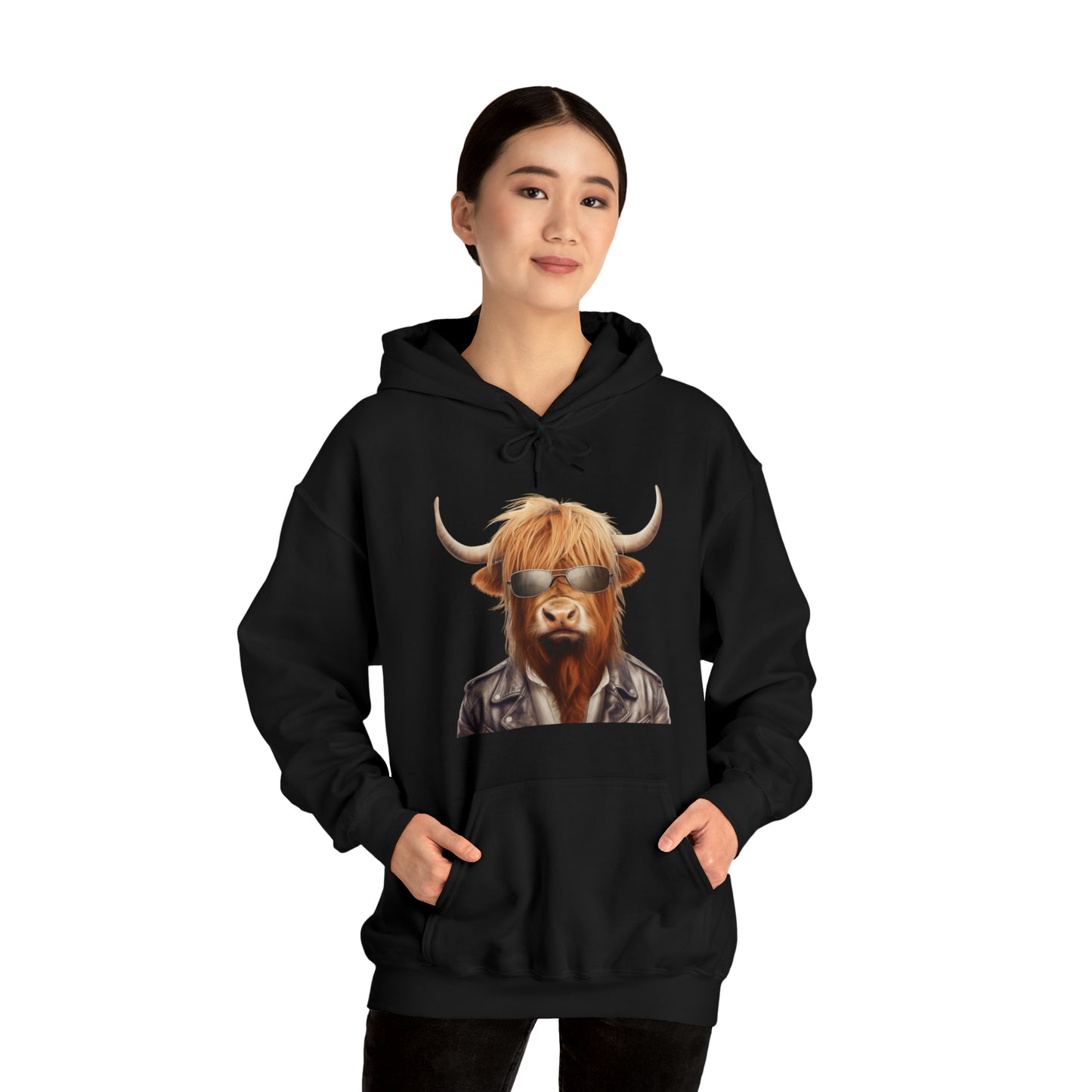 Highland Cow | Unisex Heavy Blend™ Hooded Sweatshirt