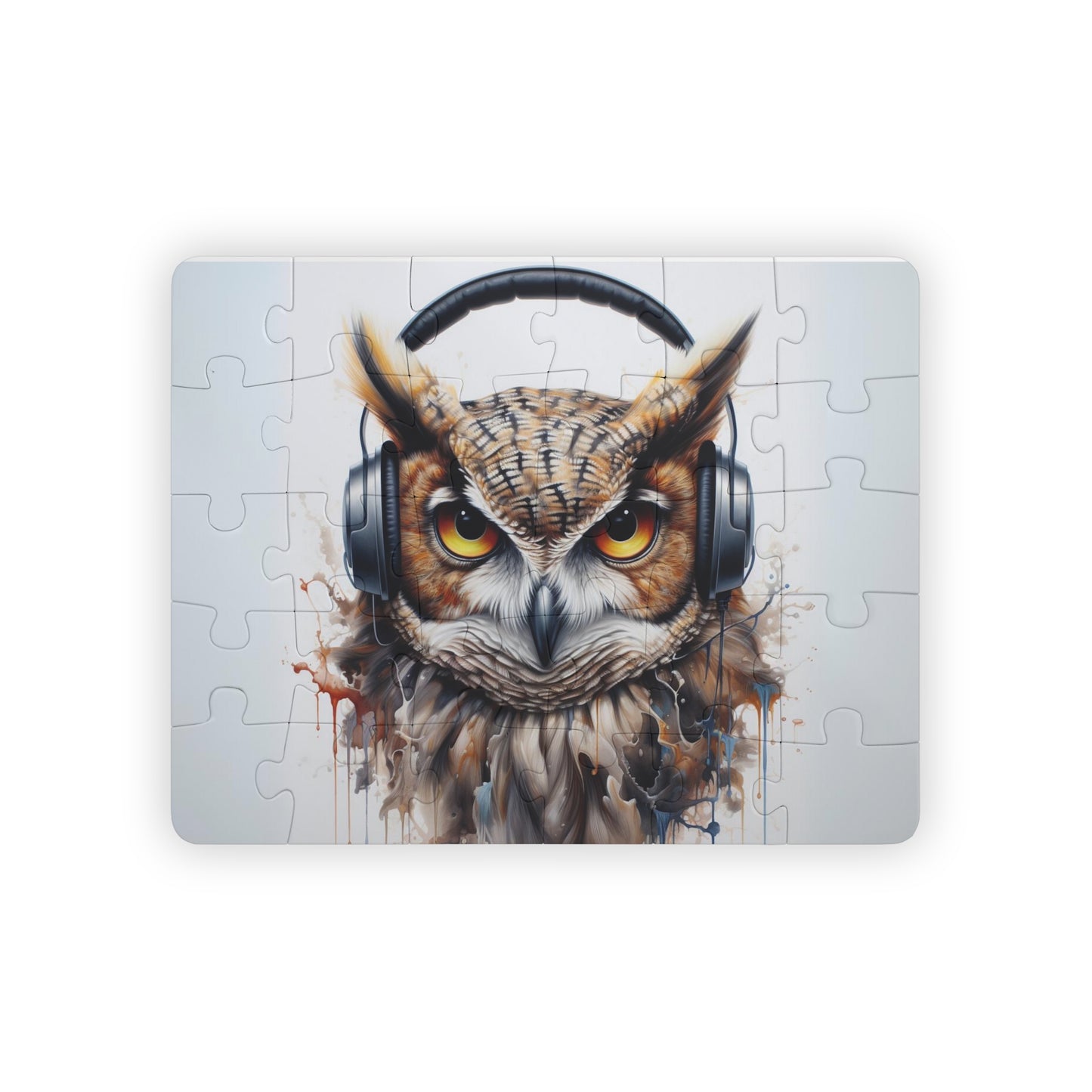 Owl Headphones | Kids' Puzzle, 30-Piece