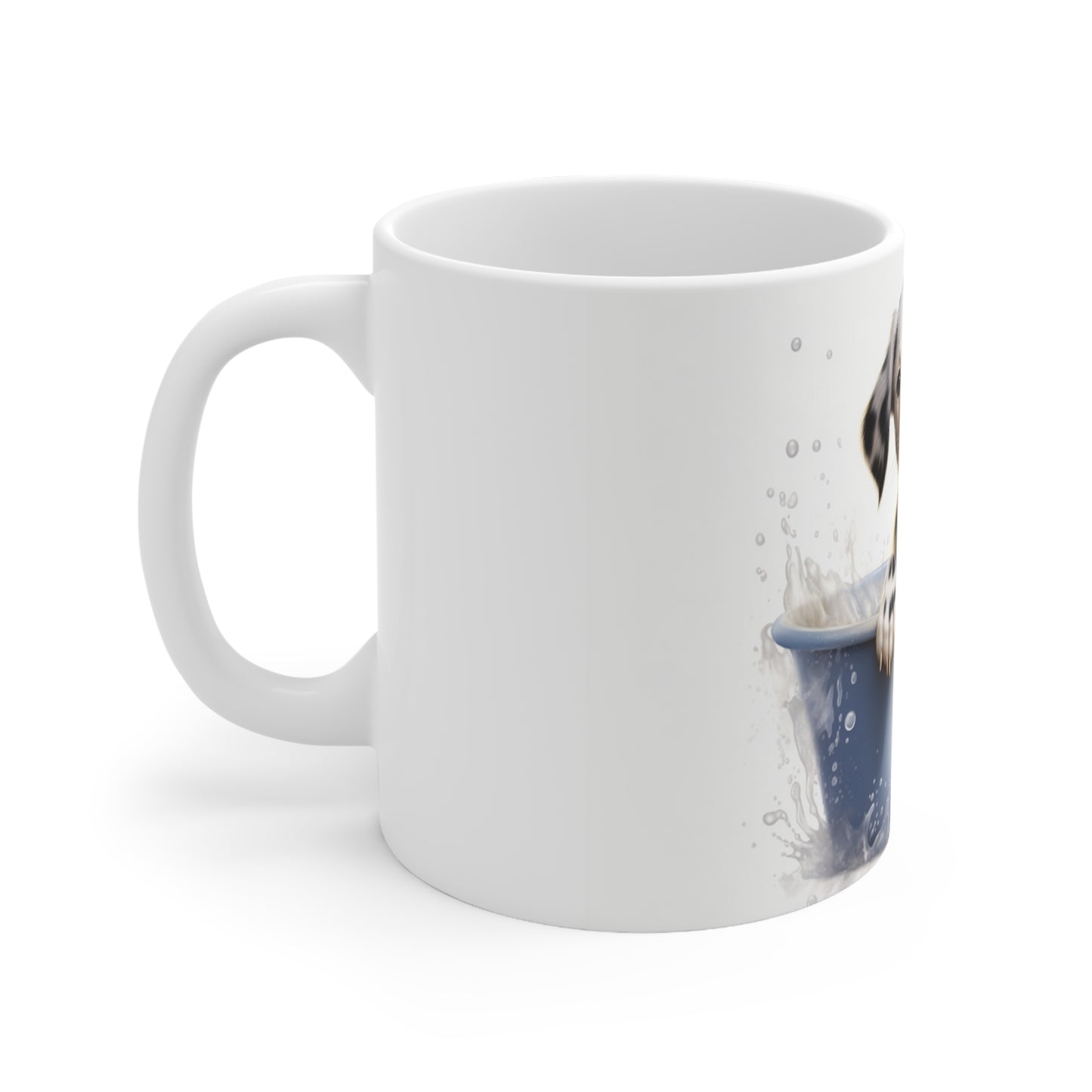Dalmatian Puppy Bathtub | Ceramic Mug 11oz
