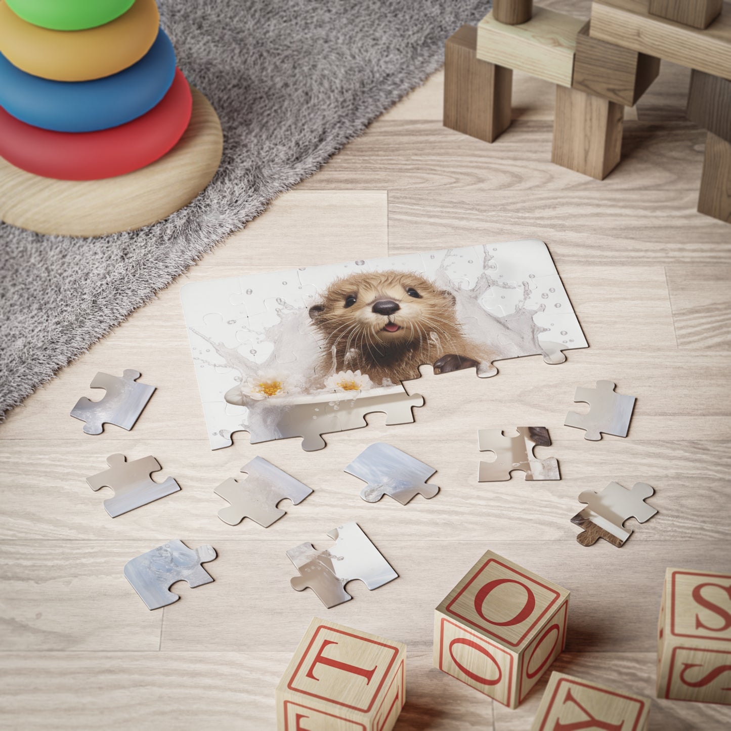 Otter Baby Bathtub | Kids' Puzzle, 30-Piece