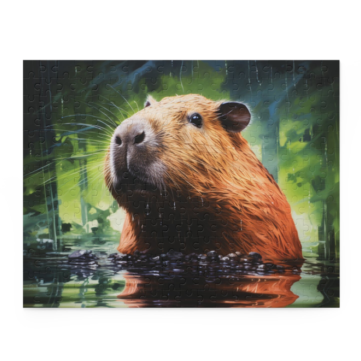 Capybara Chrome | Puzzle (120, 252, 500-Piece)