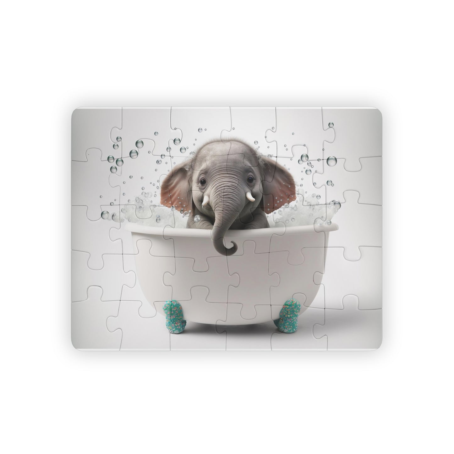 Elephant Baby in Bathtub | Kids' Puzzle, 30-Piece