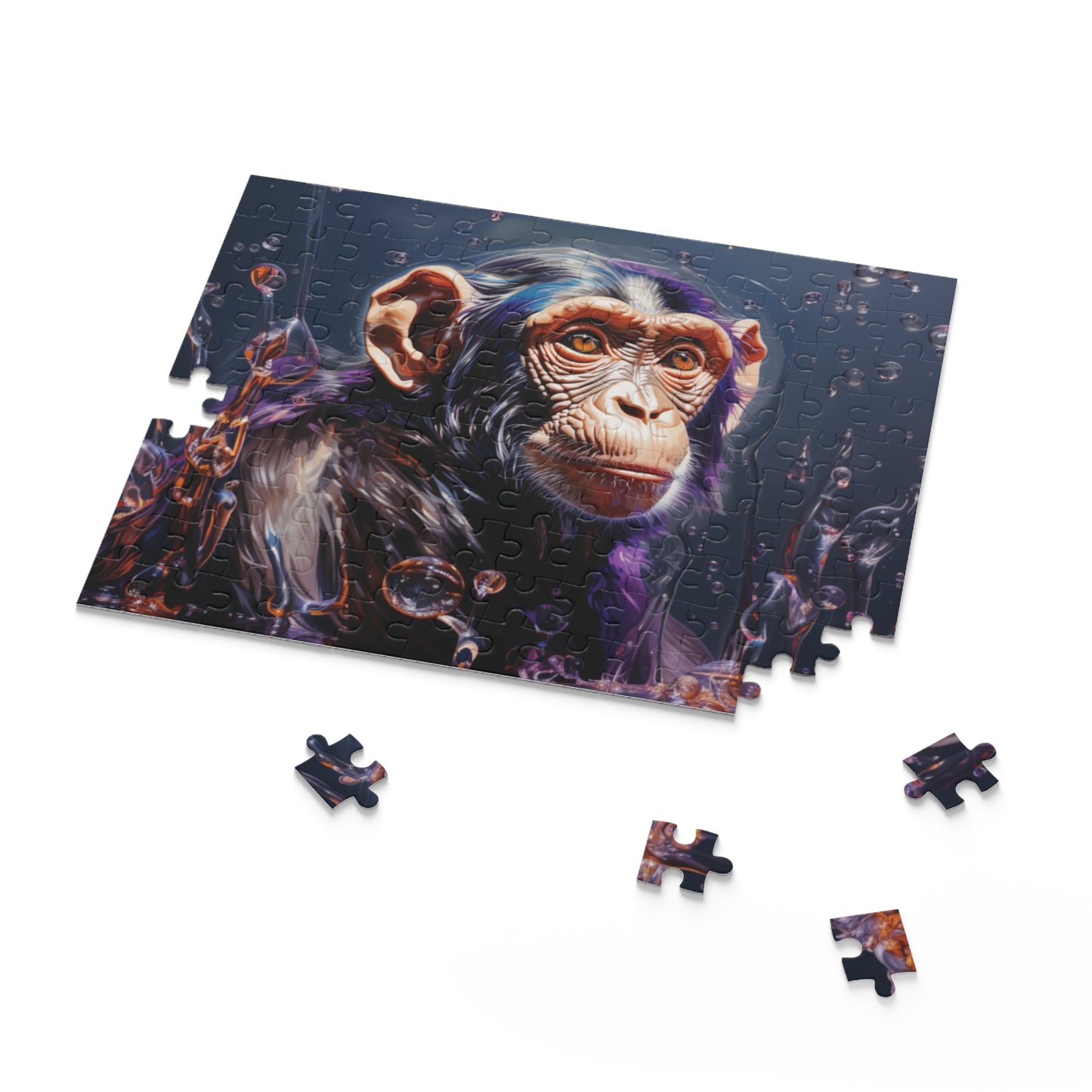 Monkey | Puzzle (120, 252, 500-Piece) | Chrome