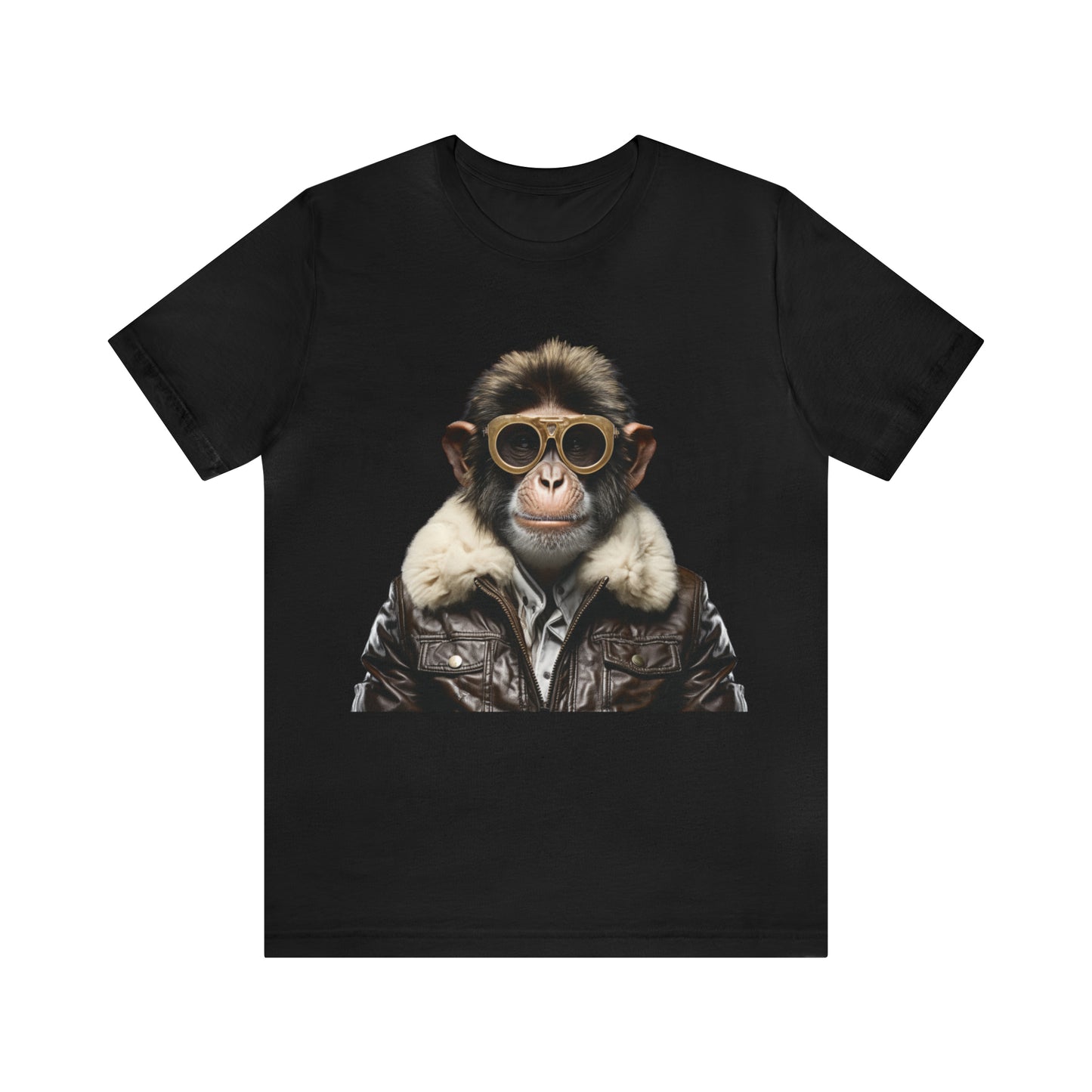 Monkey Leather | Unisex Jersey Short Sleeve Tee