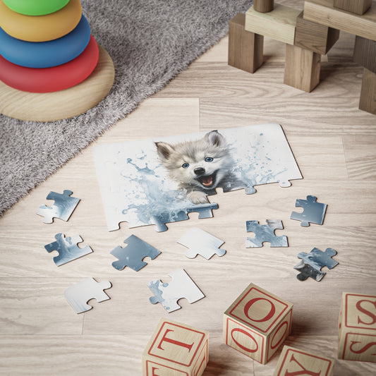 Wolf Baby Bathtub | Kids' Puzzle, 30-Piece