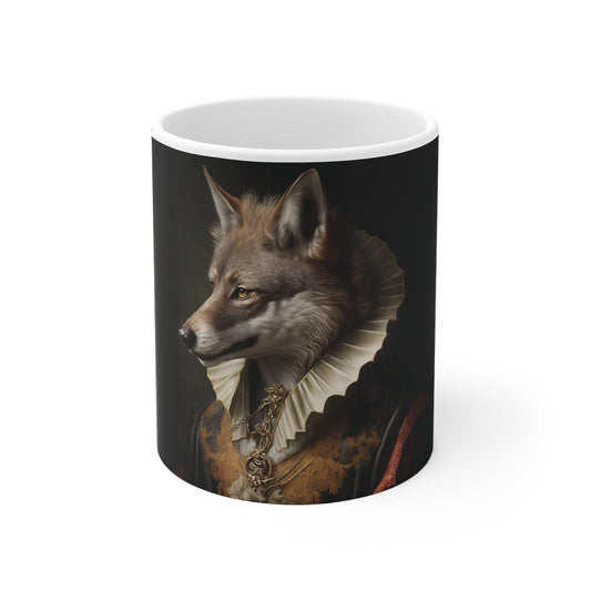 Wolf Aristocrat | Ceramic Mug 11oz