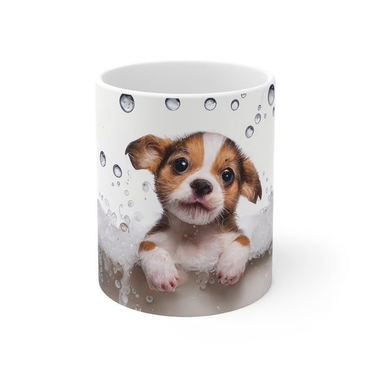 Pup Bathtub | Ceramic Mug 11oz