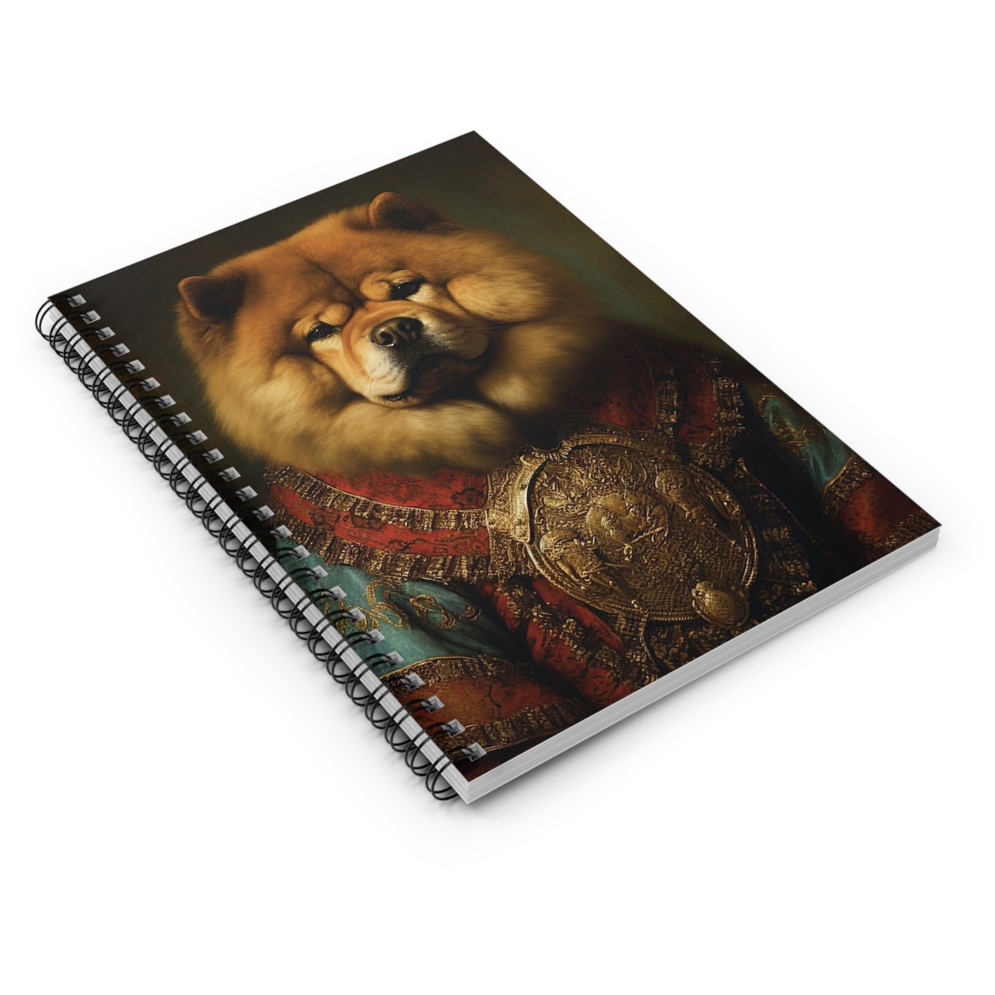 Chow Chow Aristocrat | Spiral Notebook - Ruled Line