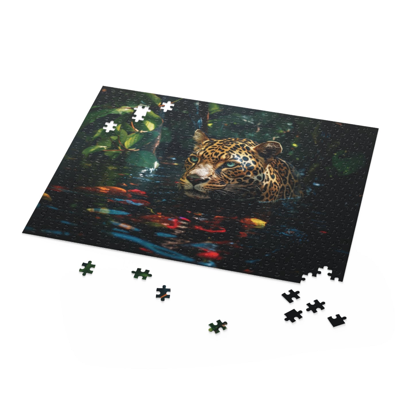 Jaguar Chrome | Puzzle (120, 252, 500-Piece)