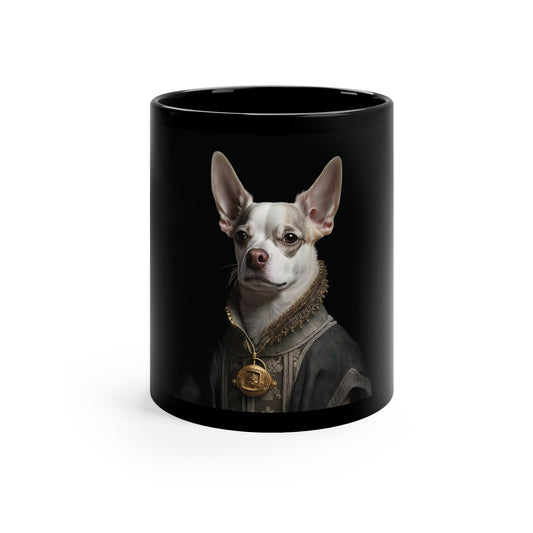 Chihuahua Aristocrat | 11oz Black Mug