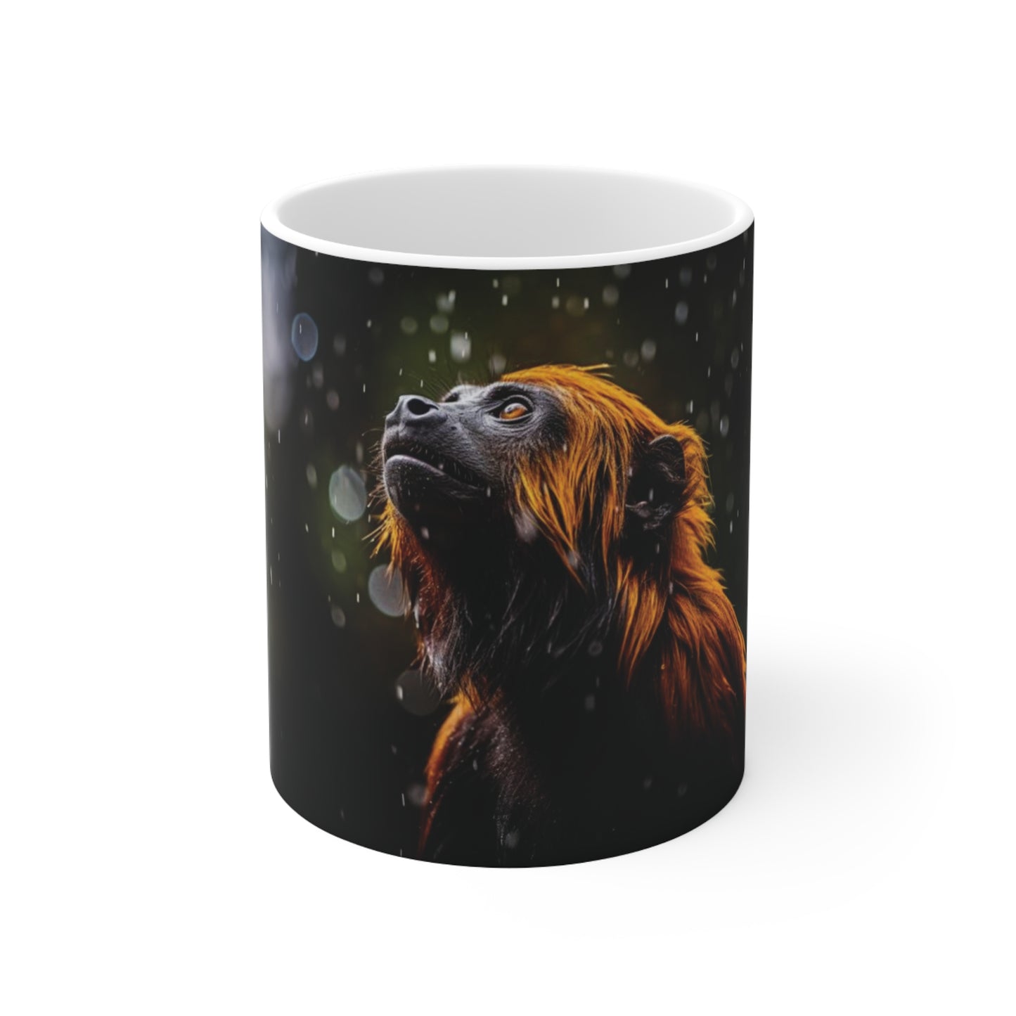 Howler Monkey Chrome | Ceramic Mug 11oz
