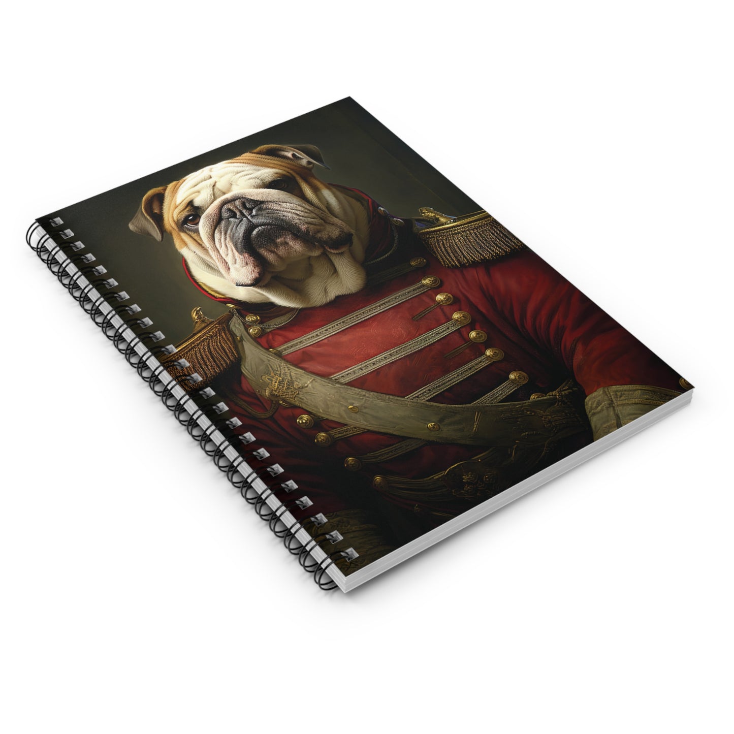 Bulldog Aristocrat | Spiral Notebook - Ruled Line