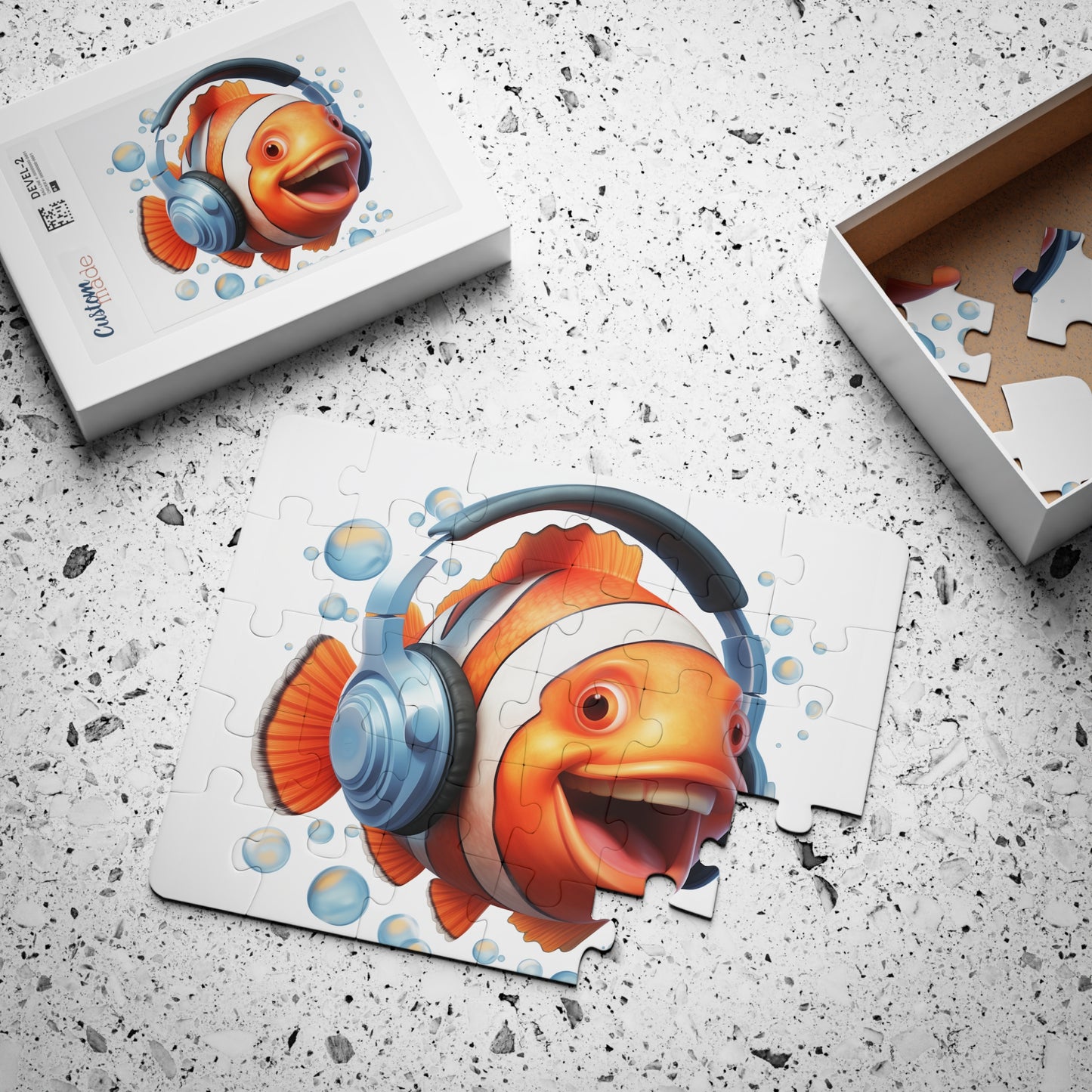 Clownfish Headphones | Kids' Puzzle, 30-Piece