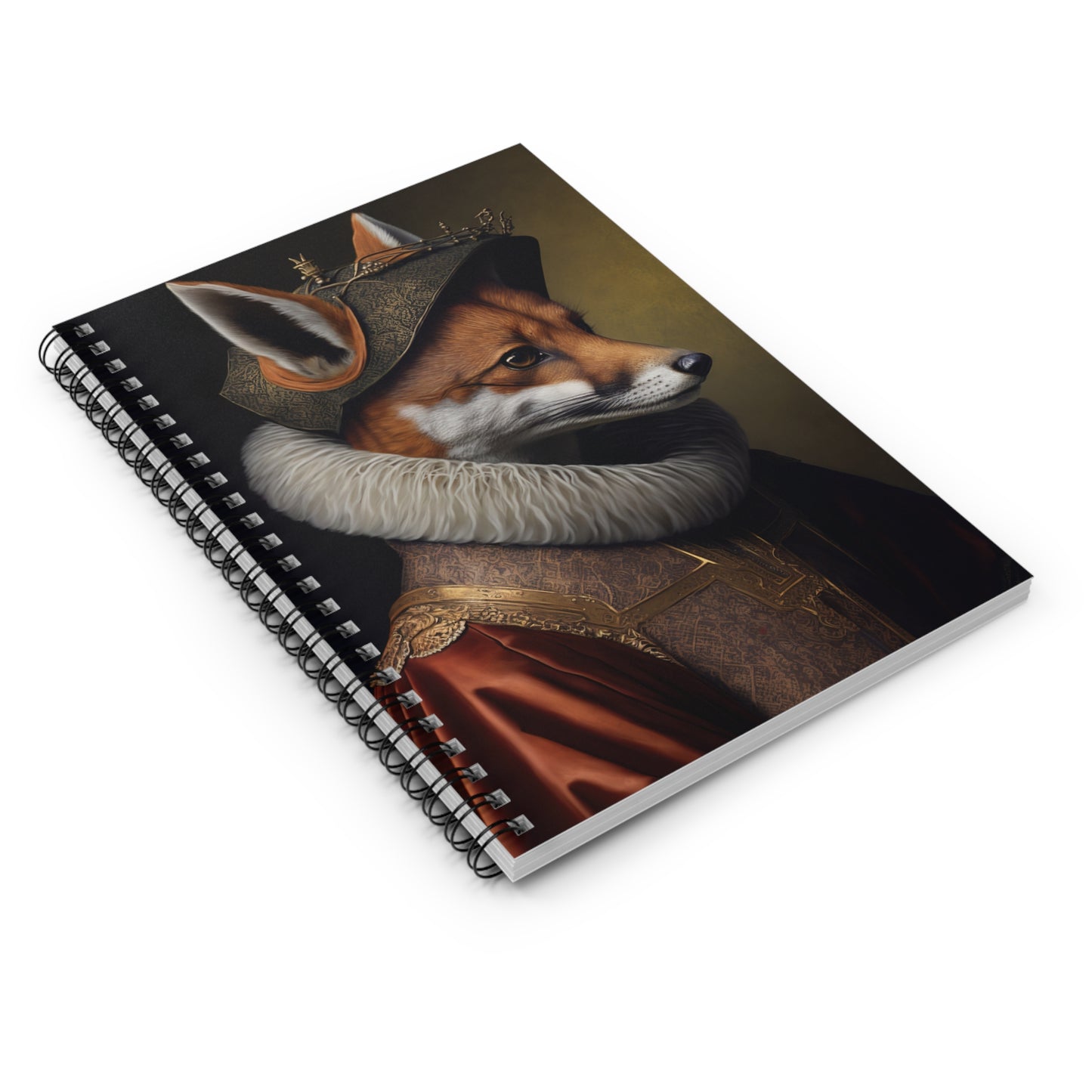 Fox Aristocrat | Spiral Notebook - Ruled Line