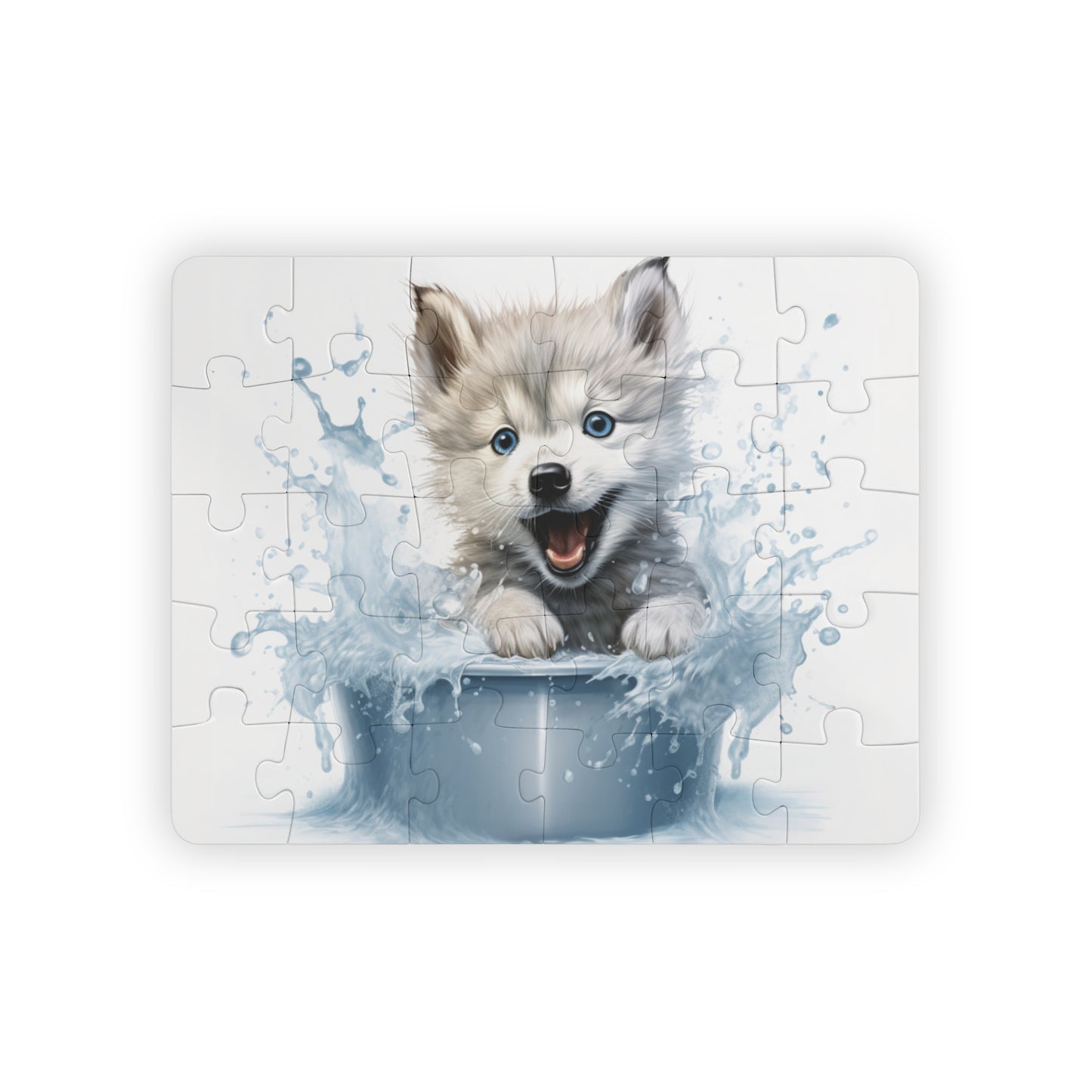 Wolf Baby Bathtub | Kids' Puzzle, 30-Piece