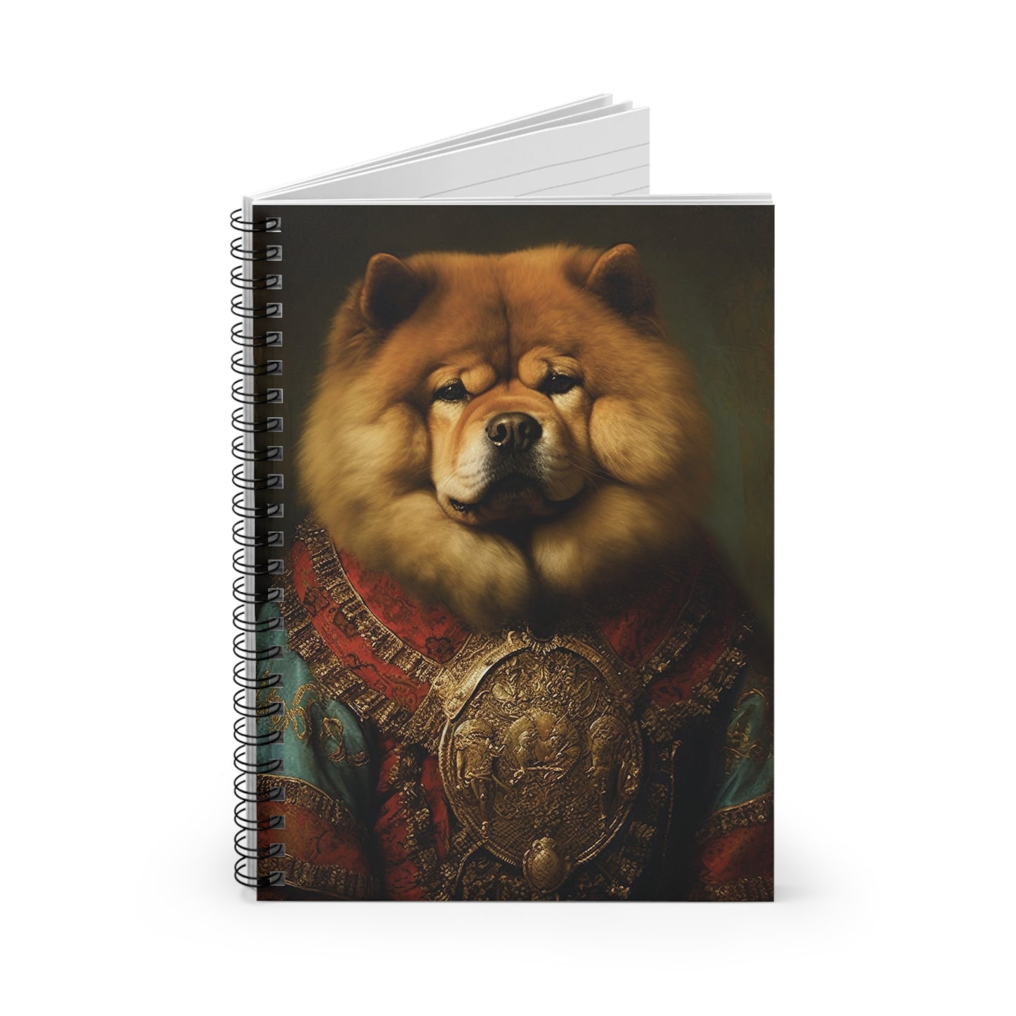 Chow Chow Aristocrat | Spiral Notebook - Ruled Line